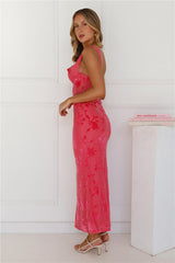 Garden Grove Maxi Skirt Pink