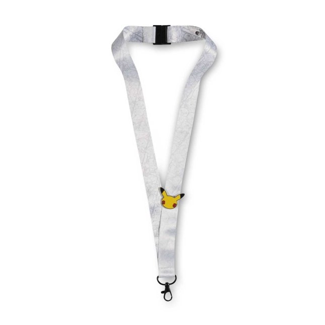 Pokémon Celebration Pin & White Lanyard