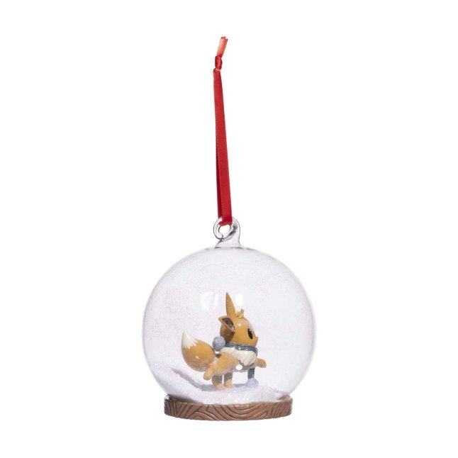 Eevee Pokémon Holiday Globe Ornament