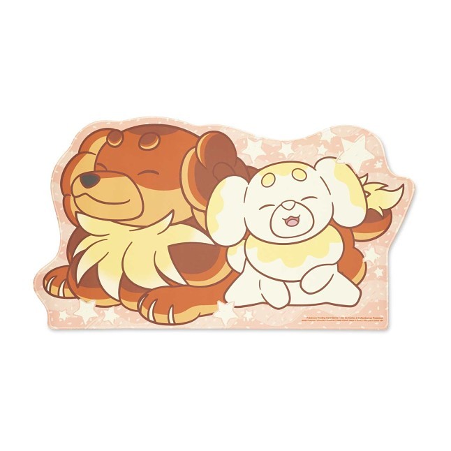 Pokémon TCG: Fidough & Dachsbun Die-Cut Playmat