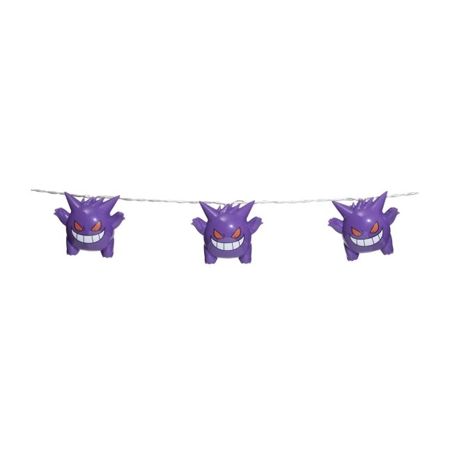 Gengar Pokémon Halloween String Lights (10 Lights)