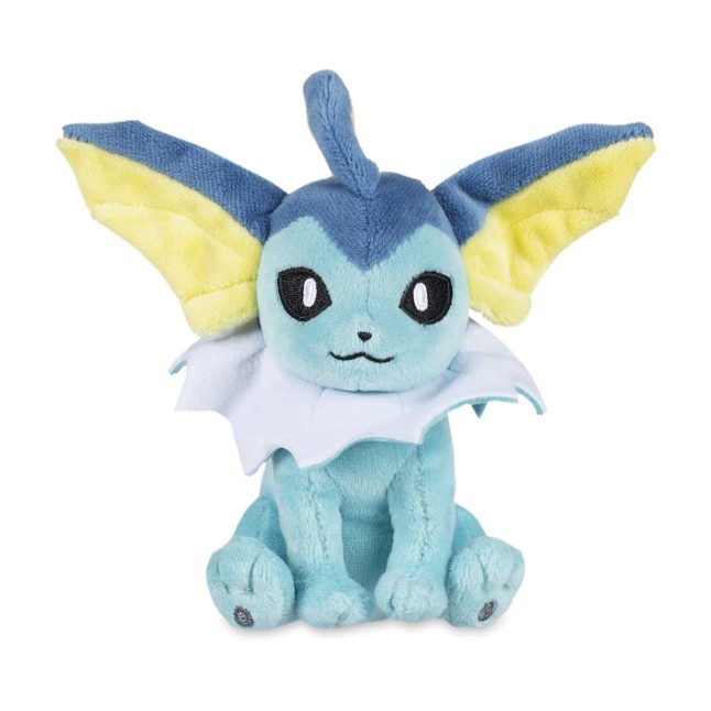 Vaporeon Sitting Cuties Plush - 6 In.