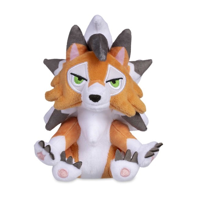 Lycanroc (Dusk Form) Sitting Cuties Plush - 6 ¾ In.