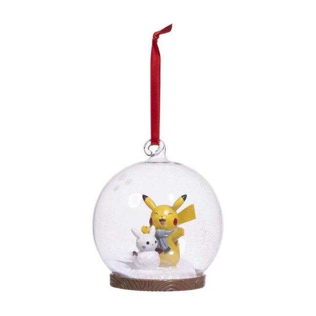 Pikachu Pokémon Holiday Globe Ornament